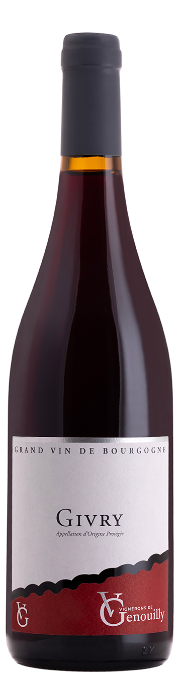 Givry rouge 2022 – Vignerons de Genouilly - Grands Vins de Bourgogne