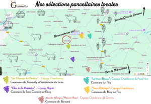 Localisation de nos parcelles locales
